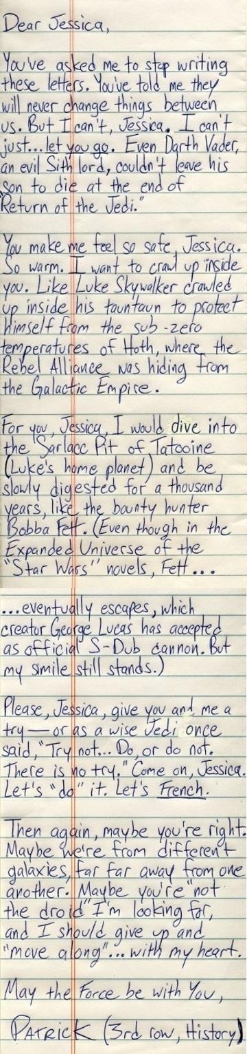 Star Wars Love Letter