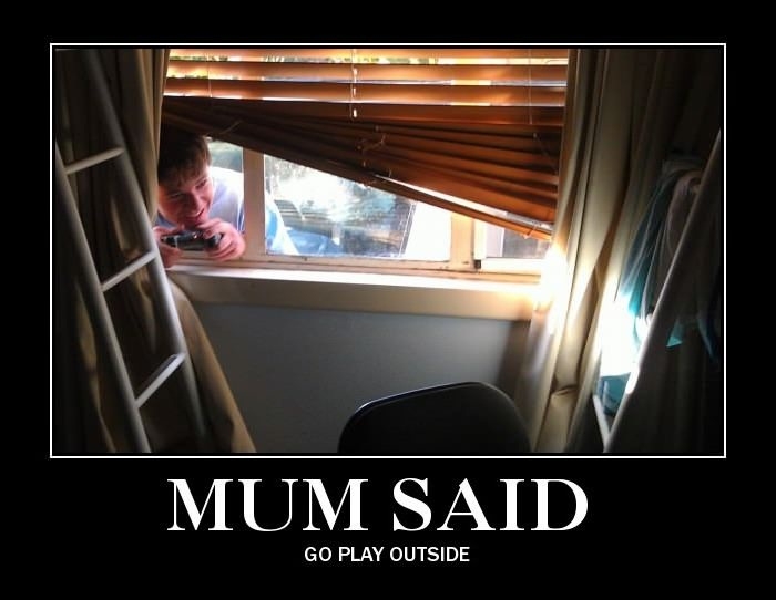 Mum said..