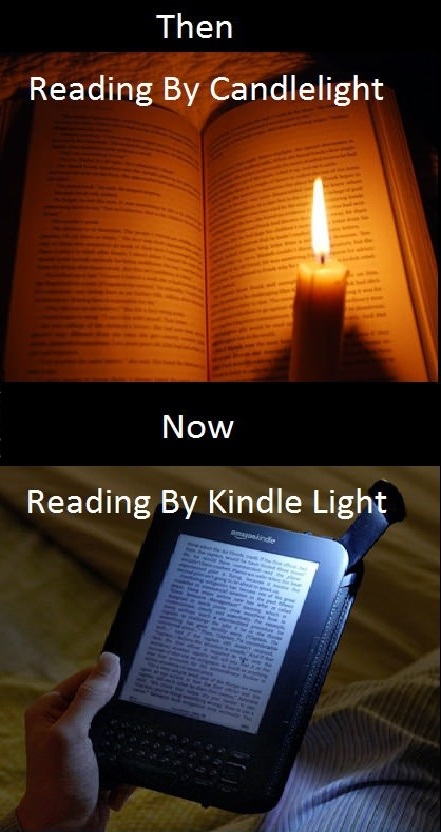 Reading now & then