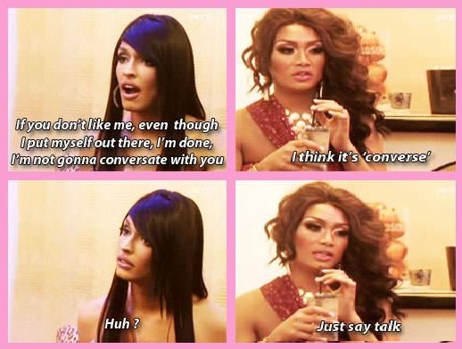 Not gonna 'conversate'..