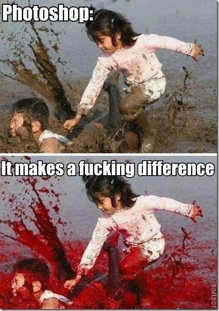 Photoshop makes a difference