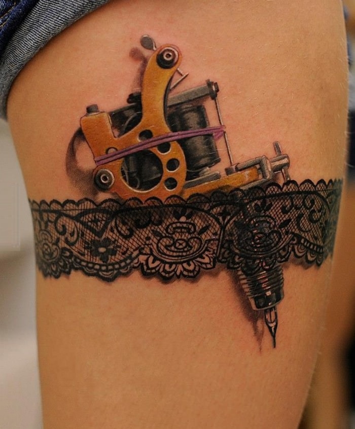 That's a realistic tattoo!