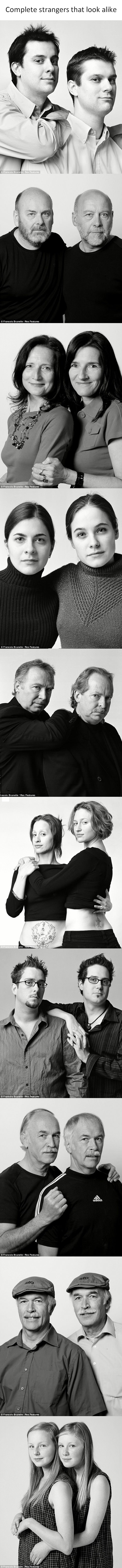 Strangers that look alike
