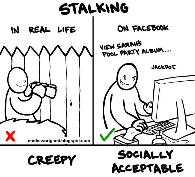Stalking Is Acceptable