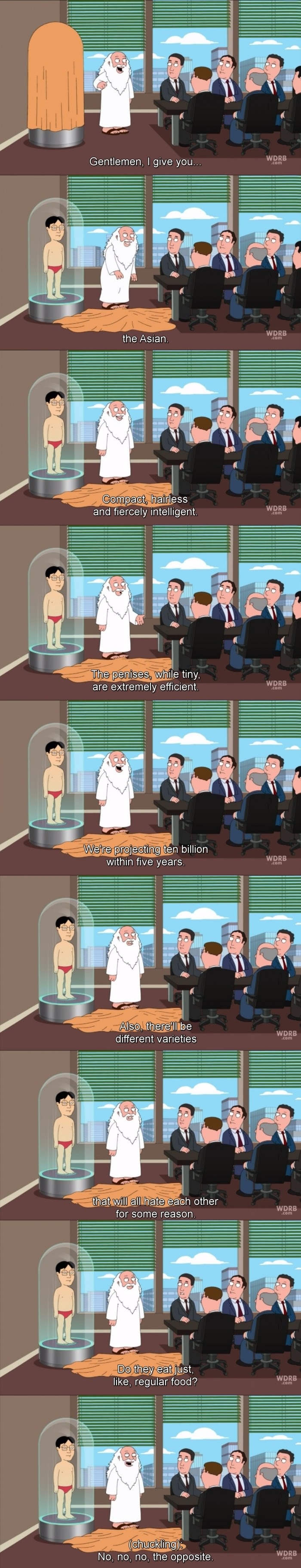 I present you the asian!