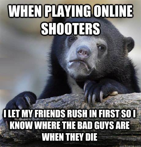 During gaming