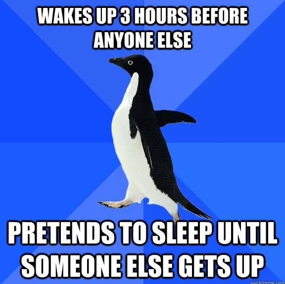 I hated sleep overs