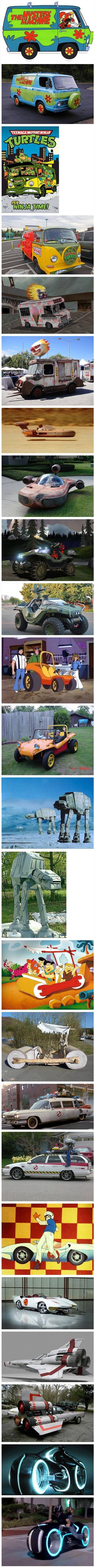 Fictional Vehicles IRL