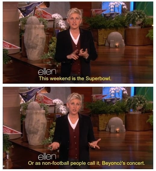 Gotta love Ellen