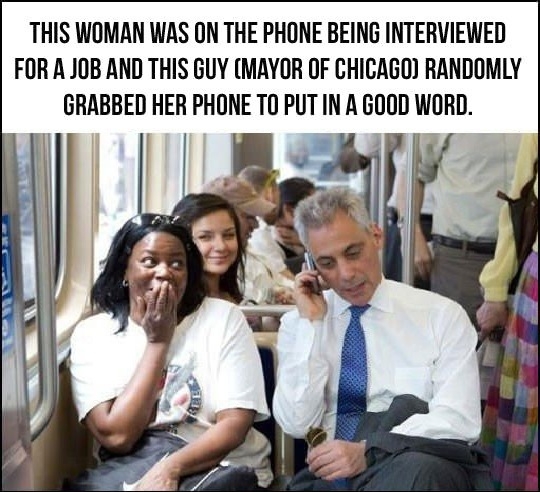 Good Guy Rahm Emanuel