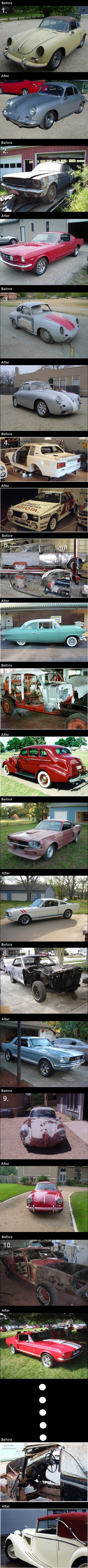 Amazing car restorations