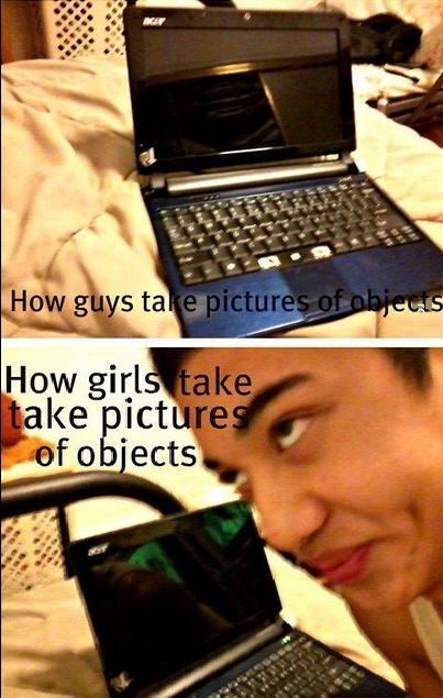 Guys & girls taking pics