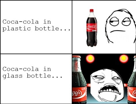 Coca Cola bottles