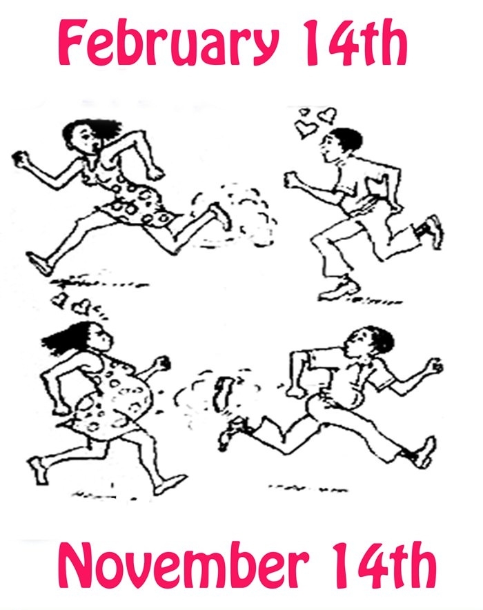 On Valentine's Day..