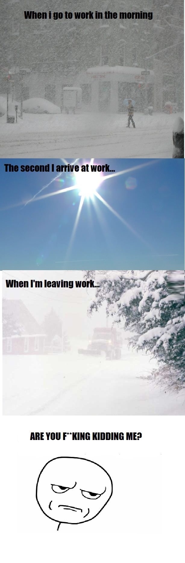 Hate winter in Europe!