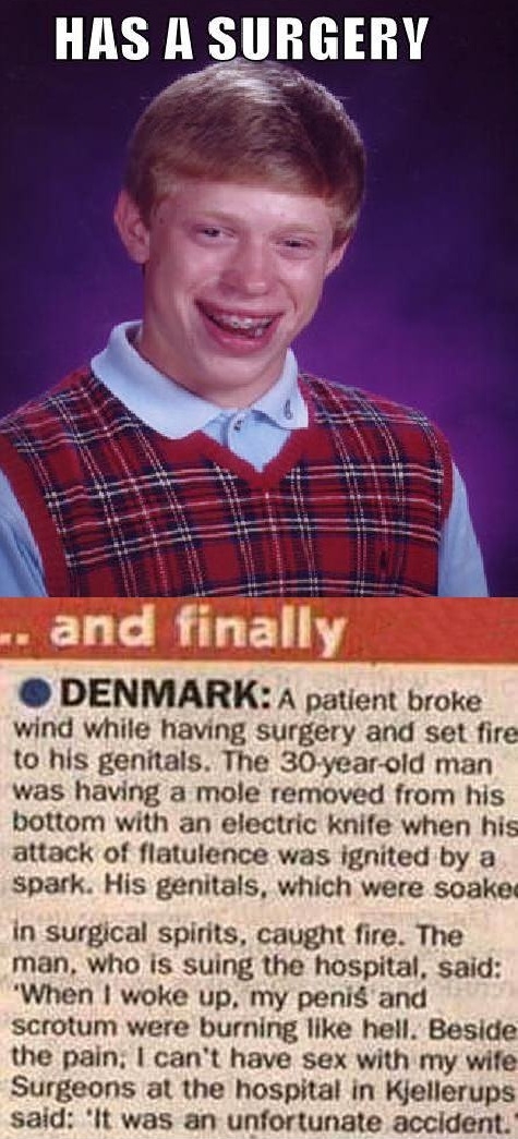 Bad luck surgery