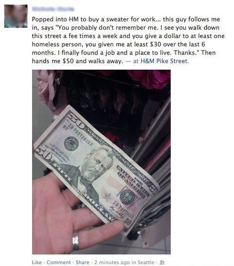 Faith in humanity restored!