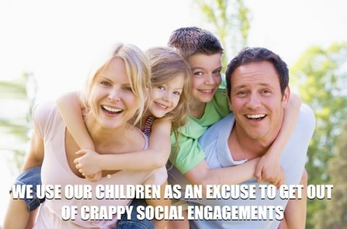 Having kids has its perks