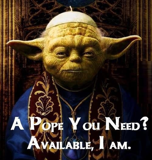 Yoda for Pope