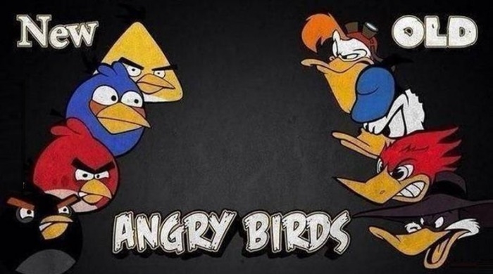 Angry Birds: Then & Now
