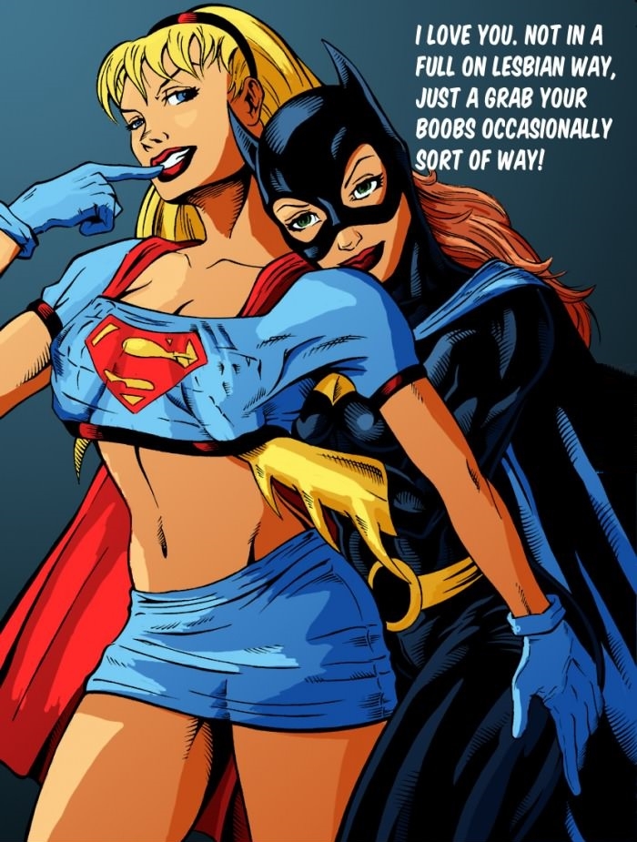 Gotta love BatGirl