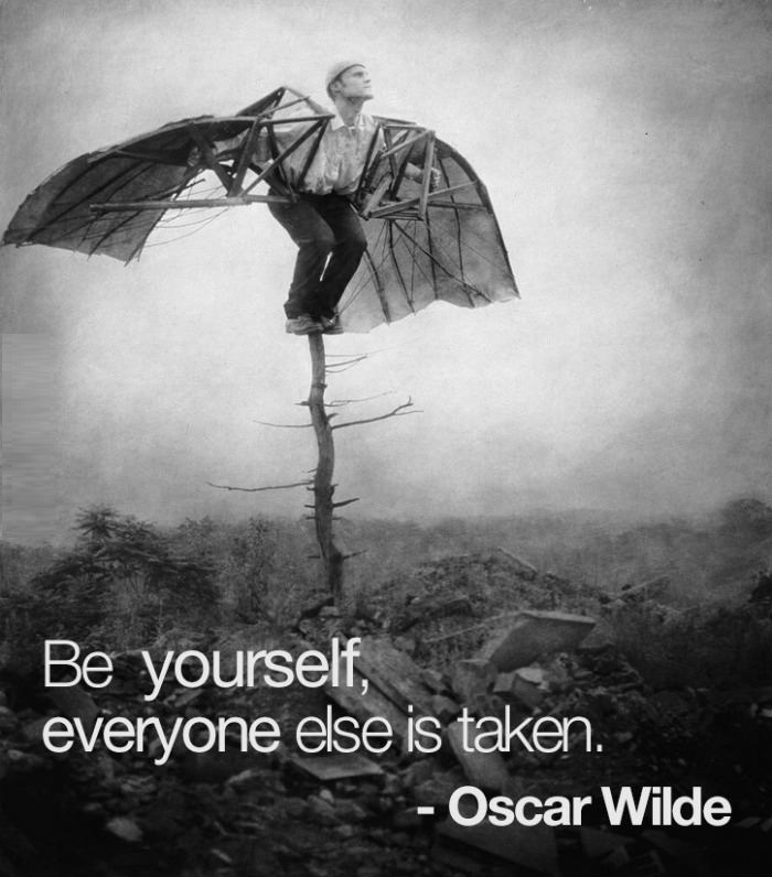 Be yourself