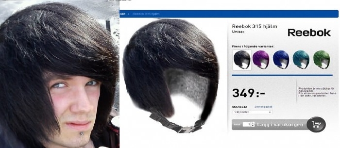 Emo helmet