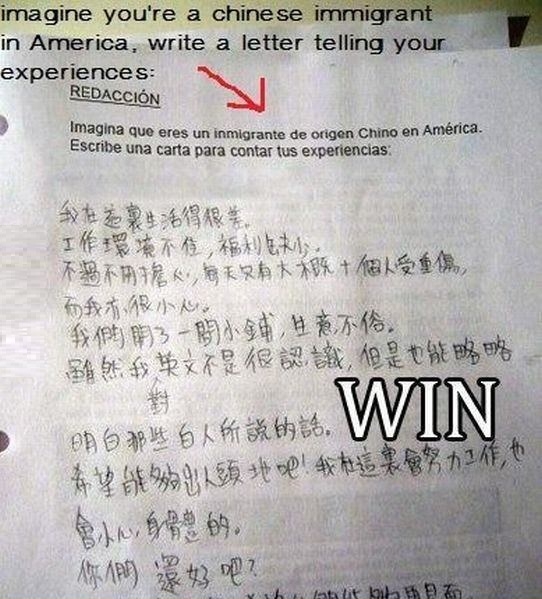I expect an A