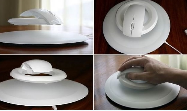 A floating mouse