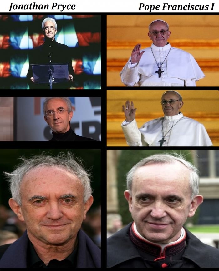 The Pope's doppelgnger