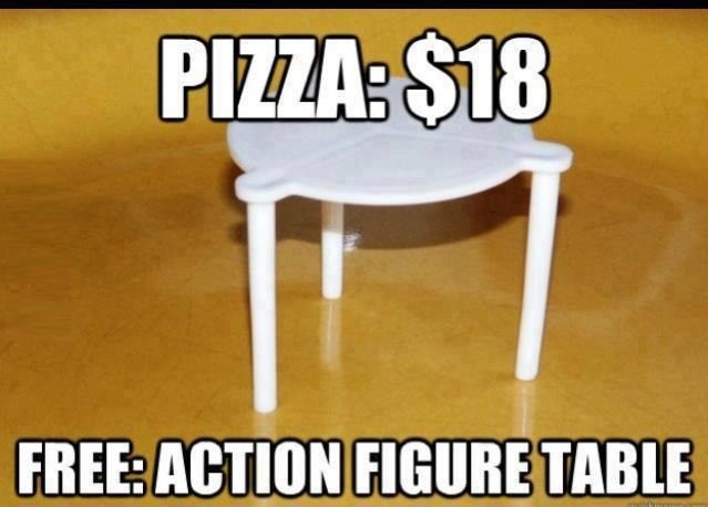 Action figure table