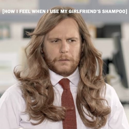 Using gf's shampoo