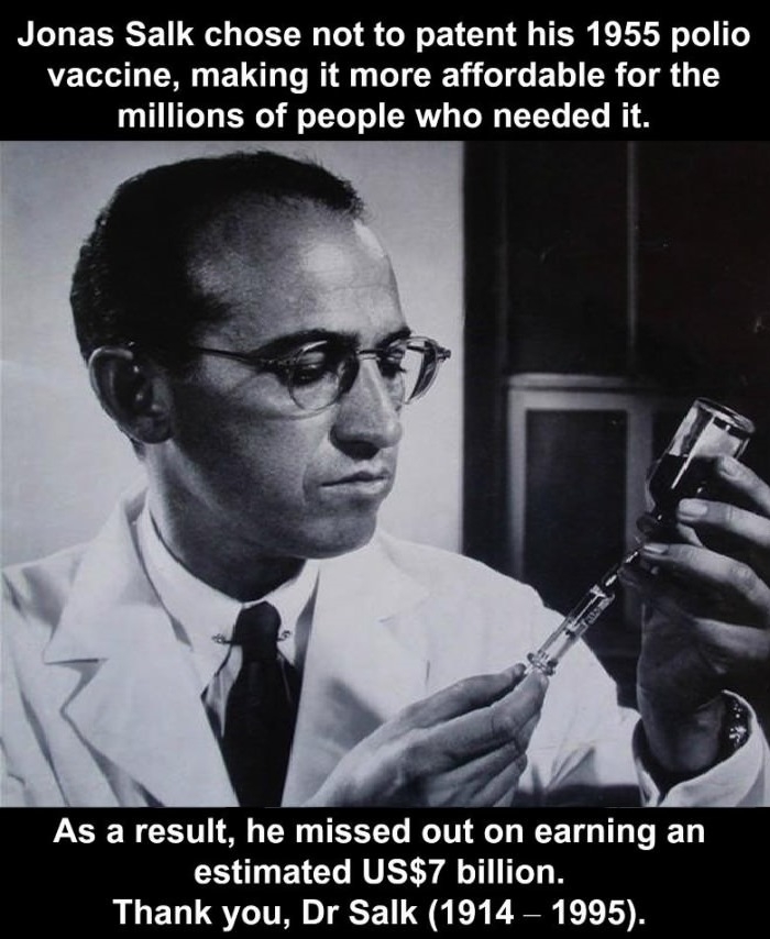Good Guy Jonas Salk