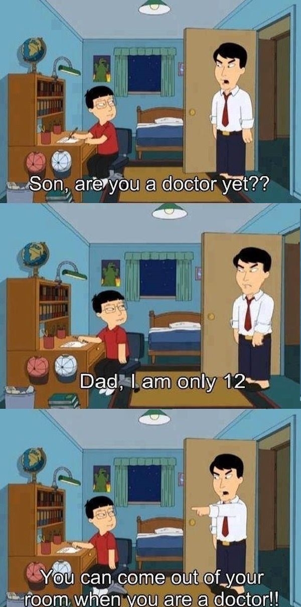 Asian dad
