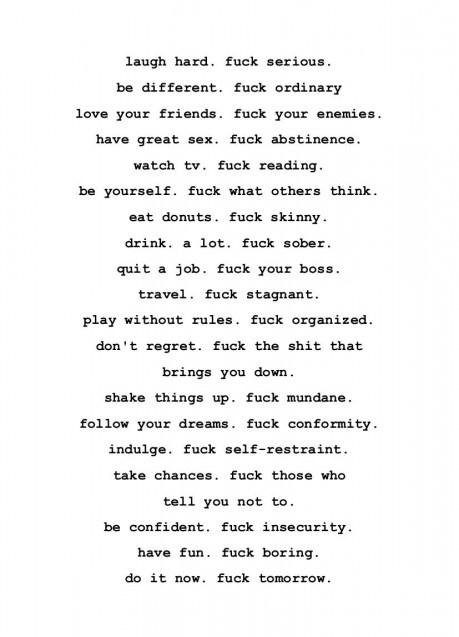Do it now