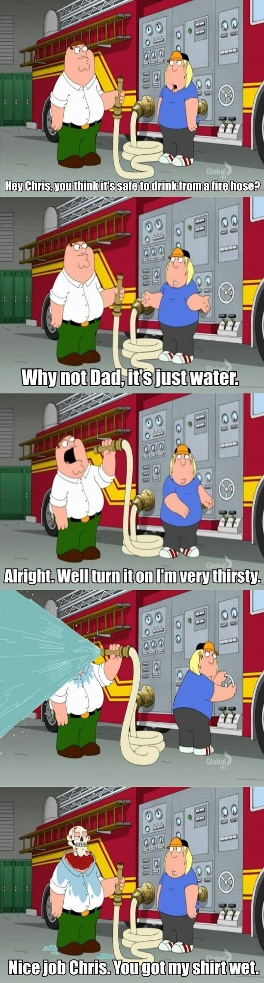 It's just water