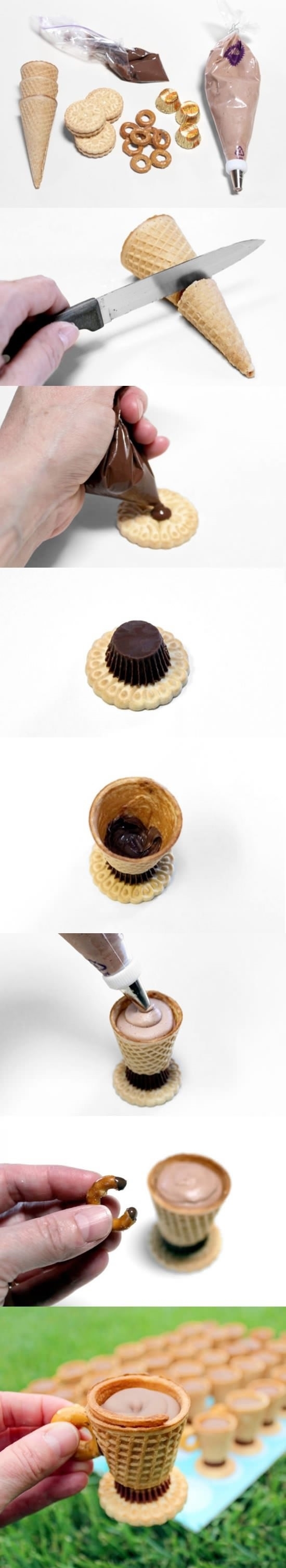 Eating dessert like a sir