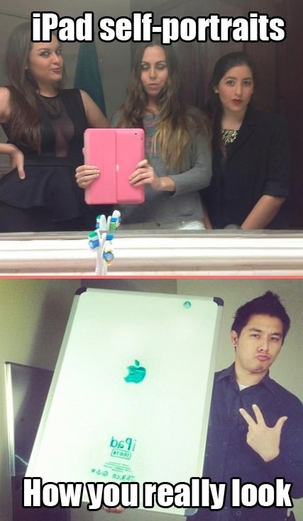 How you think you look