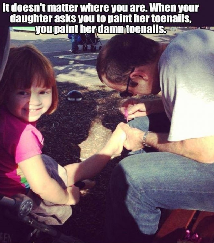 Awesome dad!