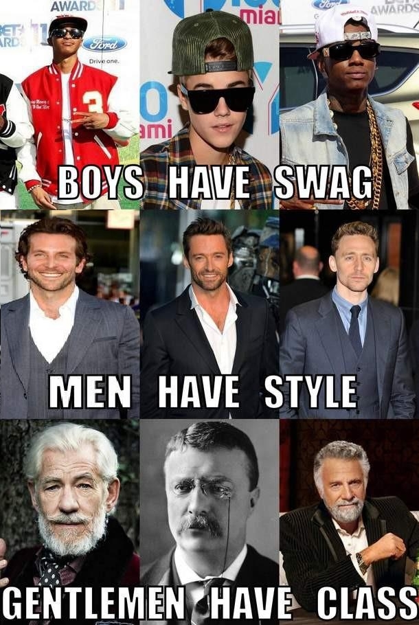 Swag vs Style vs Class