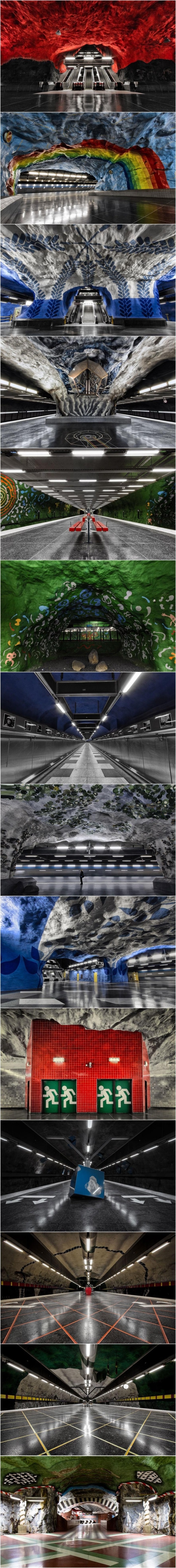 Stockholms metro station
