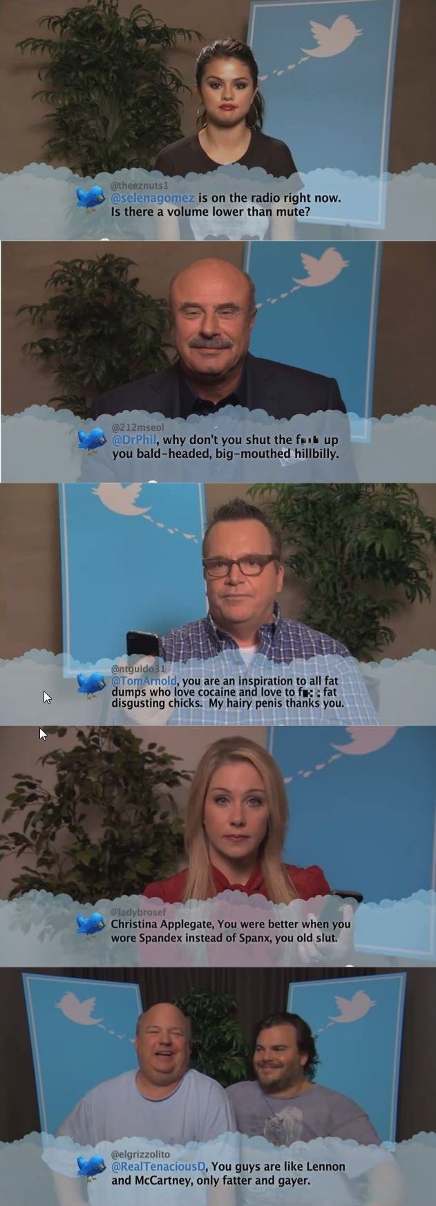More mean tweets!
