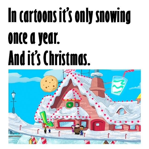 Eternal cartoon logic