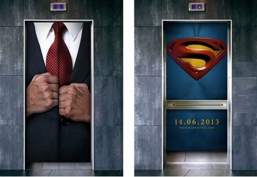 Clever Superman ad