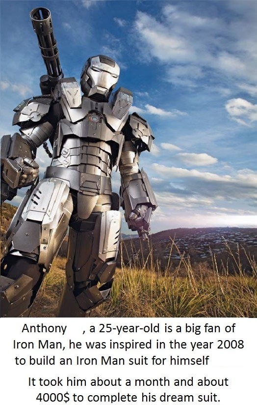 A real IronMan suit