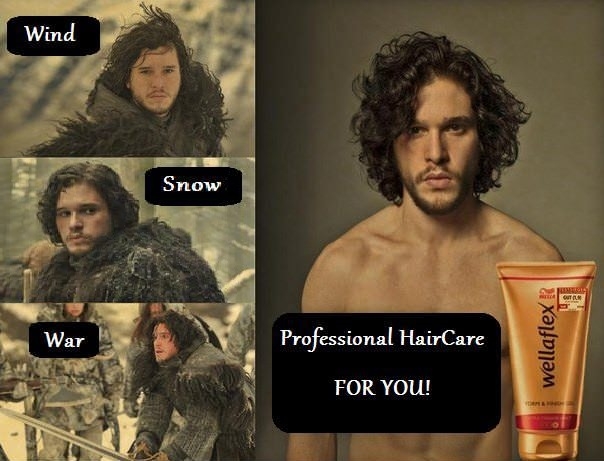 Your hair stays the same