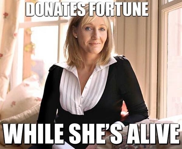Good girl J.K. Rowling