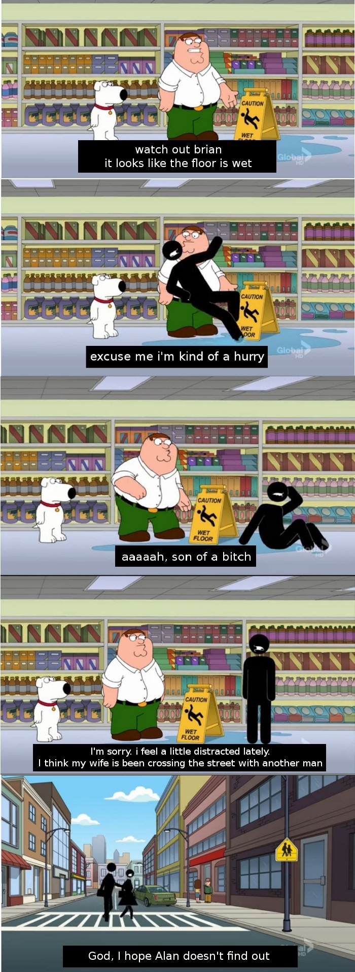 Hope Alan doesn't find out