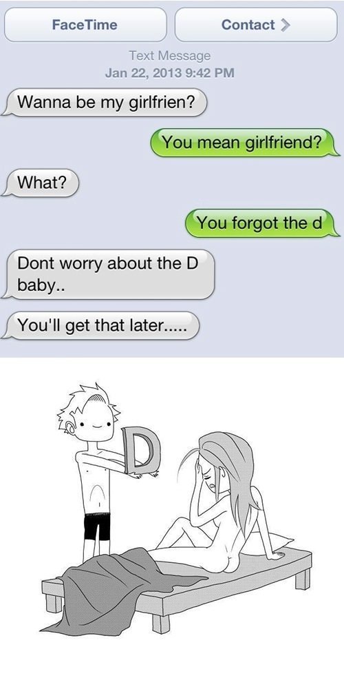 You'll get the D later..
