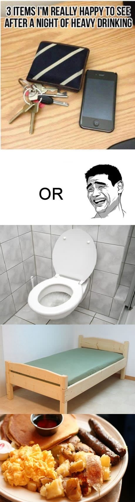 You didn't drink enough